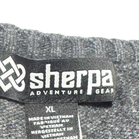 Sherpa Adventure Gear Gray Wool Sweater Size XL - Picture 3 of 7